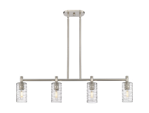 Downtown Urban LED Island Pendant in Satin Nickel (405|434-4I-SN-G434-7DE)