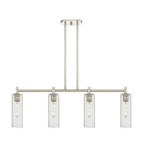 Downtown Urban LED Island Pendant in Polished Nickel (405|434-4I-PN-G434-12SDY)