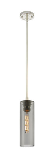 Downtown Urban LED Pendant in Polished Nickel (405|434-1S-PN-G434-12SM)