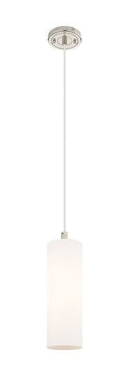 Downtown Urban LED Pendant in Polished Nickel (405|434-1P-PN-G434-12WH)