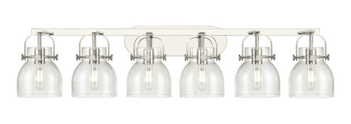 Downtown Urban LED Bath Vanity in Polished Nickel (405|423-6W-PN-G412-6SDY)