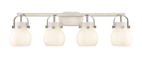 Downtown Urban LED Bath Vanity in Satin Nickel (405|423-4W-SN-G410-6WH)