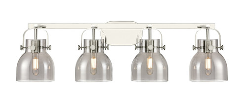 Downtown Urban LED Bath Vanity in Polished Nickel (405|423-4W-PN-G412-6SM)