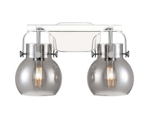 Downtown Urban Two Light Bath Vanity in Polished Chrome (405|423-2W-PC-G410-6SM)