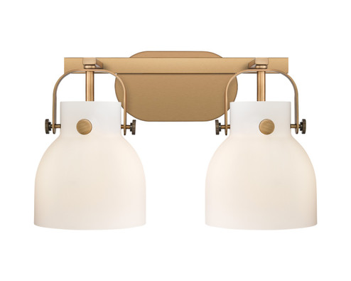 Downtown Urban LED Bath Vanity in Brushed Brass (405|423-2W-BB-G412-6WH)