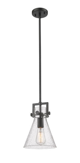 Downtown Urban One Light Pendant in Matte Black (405|411-1SS-BK-G411-8SDY)