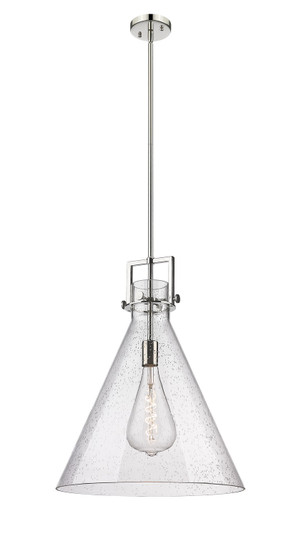 Downtown Urban One Light Pendant in Polished Nickel (405|411-1SL-PN-G411-18SDY)