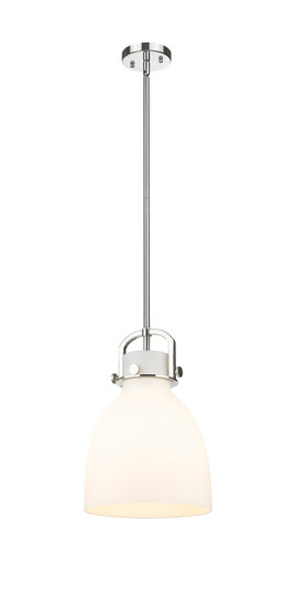 Downtown Urban One Light Pendant in Polished Nickel (405|410-1SM-PN-G412-10WH)