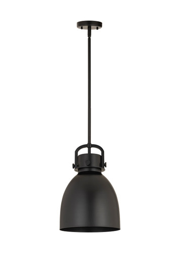 Downtown Urban One Light Pendant in Matte Black (405|410-1SM-BK-M412-10BK)