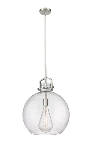 Downtown Urban One Light Pendant in Satin Nickel (405|410-1SL-SN-G410-16SDY)