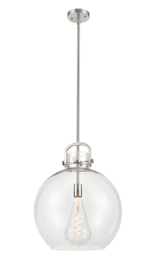 Downtown Urban One Light Pendant in Satin Nickel (405|410-1SL-SN-G410-16CL)