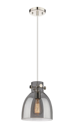 Downtown Urban One Light Pendant in Polished Nickel (405|410-1PS-PN-G412-8SM)