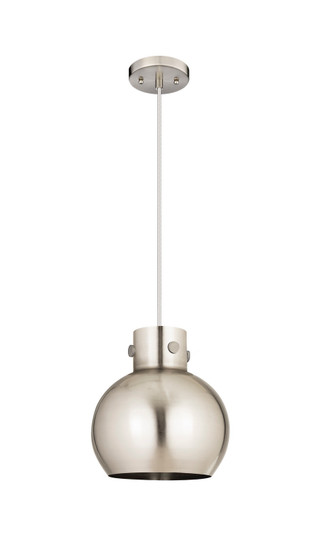 Downtown Urban One Light Pendant in Satin Nickel (405|410-1PM-SN-M410-10SN)