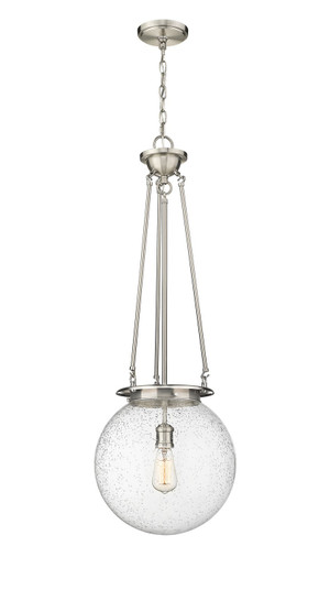 Essex One Light Pendant in Satin Nickel (405|221-1P-SN-G204-14)