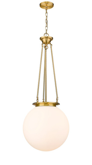 Essex One Light Pendant in Satin Gold (405|221-1P-SG-G201-16)