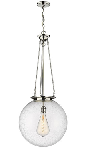 Essex One Light Pendant in Polished Nickel (405|221-1P-PN-G204-18)