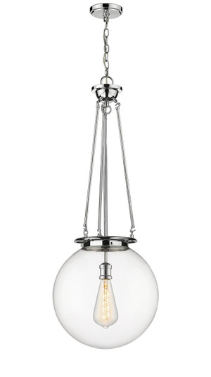 Essex One Light Pendant in Polished Chrome (405|221-1P-PC-G202-16)