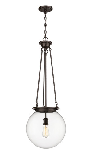 Essex One Light Pendant in Oil Rubbed Bronze (405|221-1P-OB-G202-14)