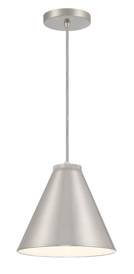 Vantage Pendants One Light Hanging Lantern in Brushed Nickel (7|6201-84)