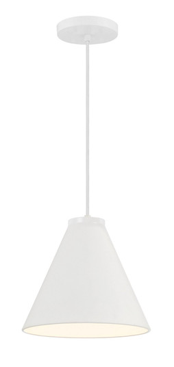 Vantage Pendants One Light Hanging Lantern in White (7|6201-44)