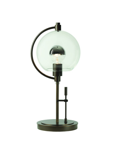 Pluto One Light Table Lamp in White (39|274120-SKT-02-GG0384)