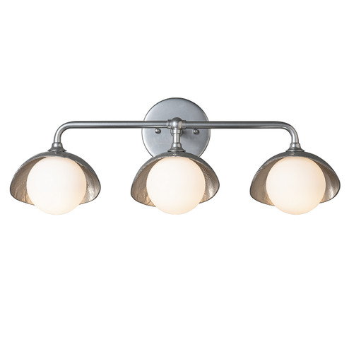 Brooklyn Three Light Wall Sconce in Oil Rubbed Bronze (39|201373-SKT-14-02-GG0711)