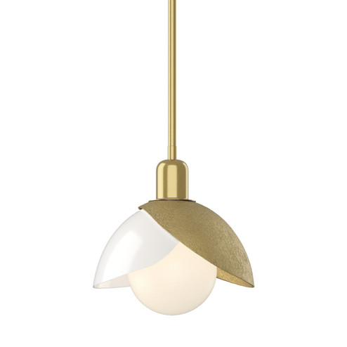 Brooklyn One Light Pendant in Modern Brass (39|181184-SKT-MULT-86-BB0757)