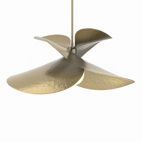 Hibiscus One Light Pendant in White (39|139455-SKT-MULT-02)