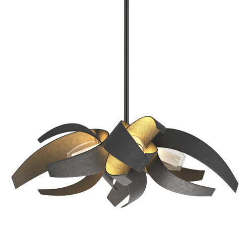 Corona Four Light Pendant in Black (39|136500-SKT-MULT-10-YE0352)