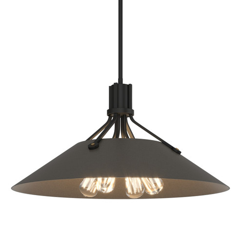 Henry Four Light Pendant in Black (39|136340-SKT-MULT-10-07)
