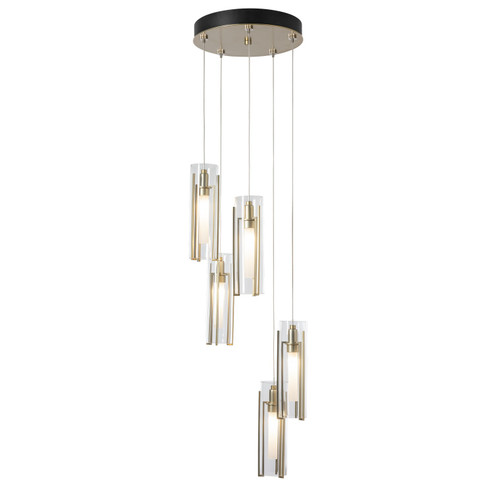 Exos Glass LED Pendant in Dark Smoke (39|131124-SKT-STND-07-GG0065)