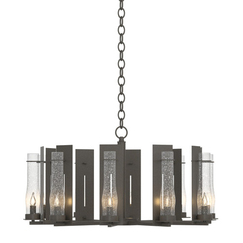New Town Ten Light Chandelier in White (39|103290-SKT-02-II0184)