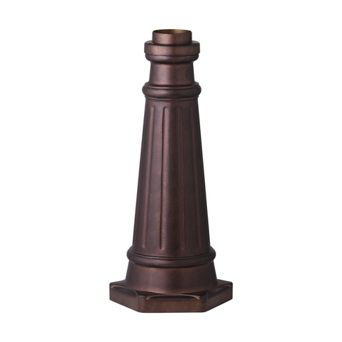 Outdoor Post Base Post Mount Base in Patina Bronze (1|POSTBASE-PTBZ)