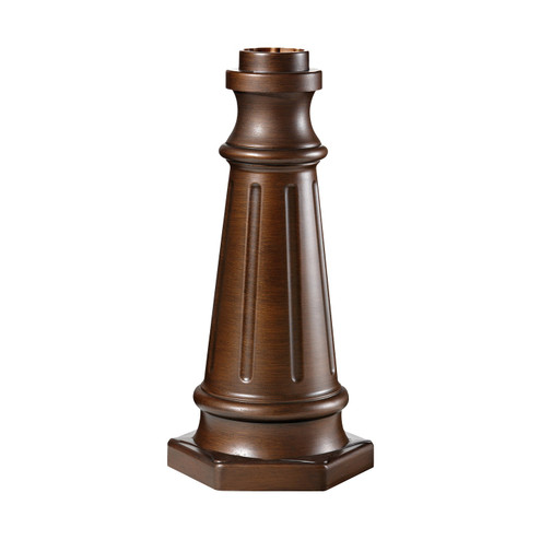 Outdoor Post Base Postbase in Heritage Bronze (1|POSTBASE HTBZ)