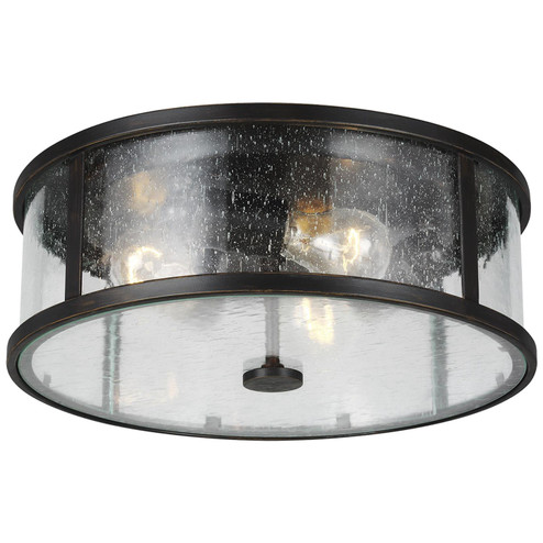 Dakota Three Light Flush Mount in Espresso (1|OL7633ES)