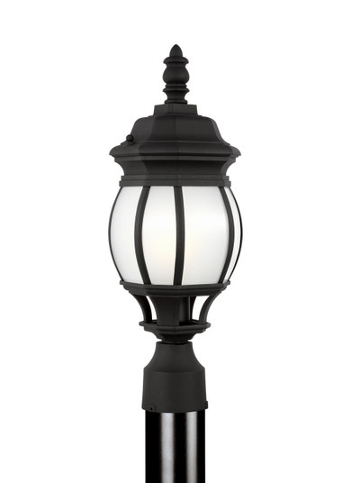 Wynfield One Light Outdoor Post Lantern in Black (1|89202-12)