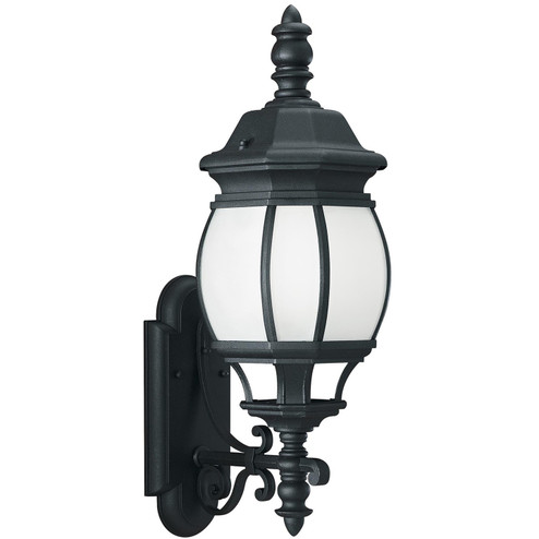 Wynfield One Light Outdoor Wall Lantern in Black (1|89103EN3-12)