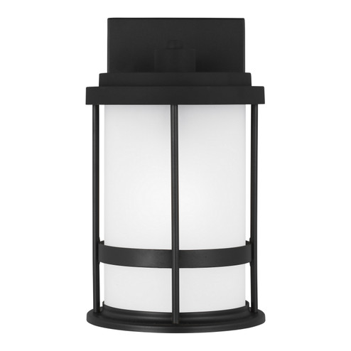 Wilburn One Light Outdoor Wall Lantern in Black (1|8590901D-12)