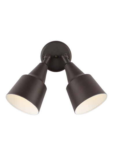 Flood Light Two Light Adjustable Swivel Flood Light in Antique Bronze (1|8560702-71)