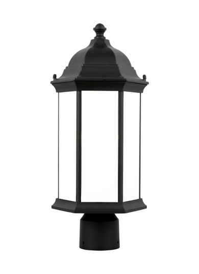 Sevier One Light Outdoor Post Lantern in Black (1|8238651EN3-12)
