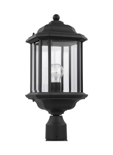 Kent One Light Outdoor Post Lantern in Black (1|82029-12)
