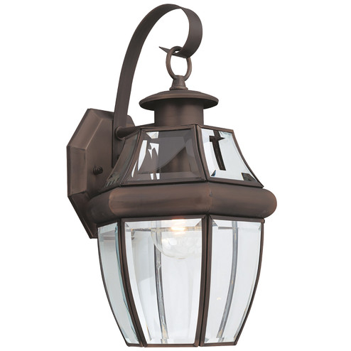 Lancaster One Light Outdoor Wall Lantern in Antique Bronze (1|8067-71)