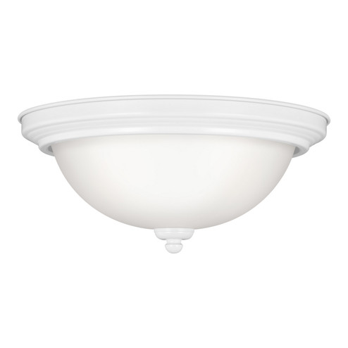 Geary Two Light Flush Mount in White (1|77064EN3-15)