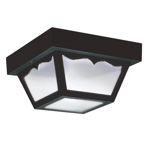 Outdoor Ceiling Two Light Outdoor Flush Mount in Black (1|7569EN3-32)