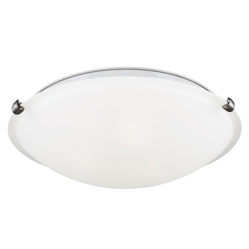 Clip Ceiling Flush Mount Two Light Flush Mount in Brushed Nickel (1|7543502EN3-962)