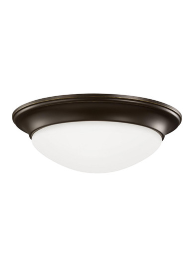 Nash One Light Flush Mount in Bronze (1|75434-710)