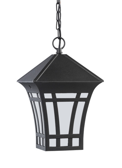 Herrington One Light Outdoor Pendant in Black (1|69131EN3-12)