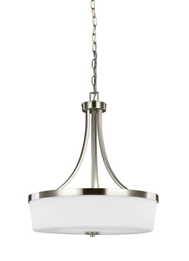 Hettinger Three Light Pendant in Brushed Nickel (1|6639103-962)