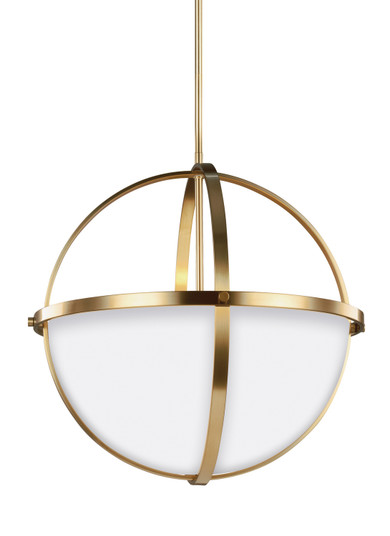 Alturas Three Light Pendant in Satin Brass (1|6624603-848)