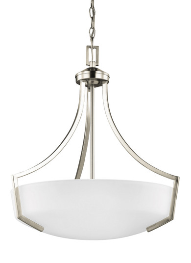 Hanford Three Light Pendant in Brushed Nickel (1|6624503EN3-962)